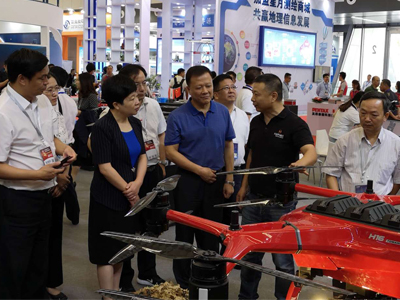 中國測繪地理信息技術裝備展覽會，哈瓦測繪無人機攬獲高人氣！