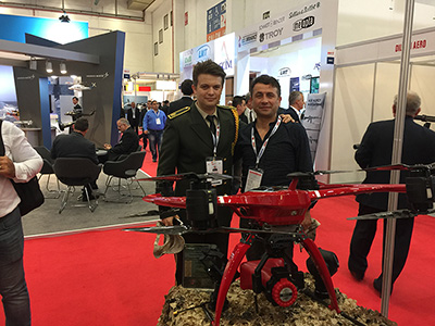 哈瓦無人機在土耳其國際防務展成功展出