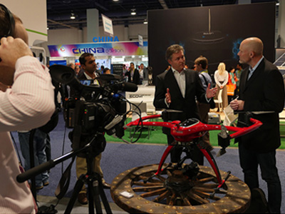 哈瓦無人機助陣美國拉斯維加斯第46屆國際消費類電子產品展覽會