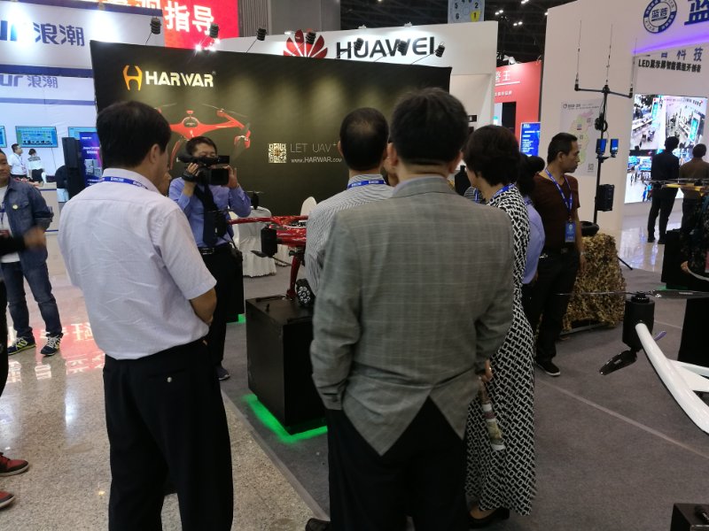 哈瓦警用無人機應邀出席山西國際社會公共安全產品博覽會