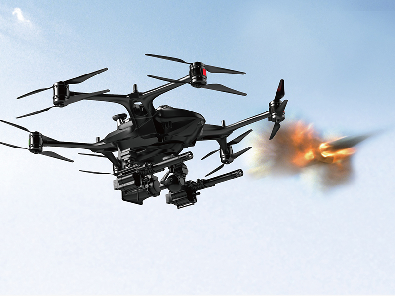 中國民企造出《戰狼2》中帶槍察打無人機